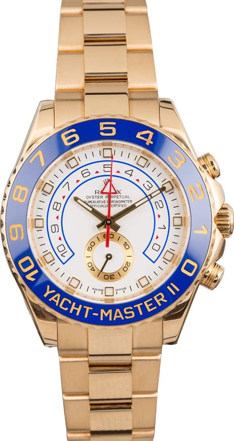 Rolex yacht gold master sale